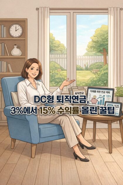 DC 퇴직연금 운용방법-3% 수익률에서 14%로 올린 방법