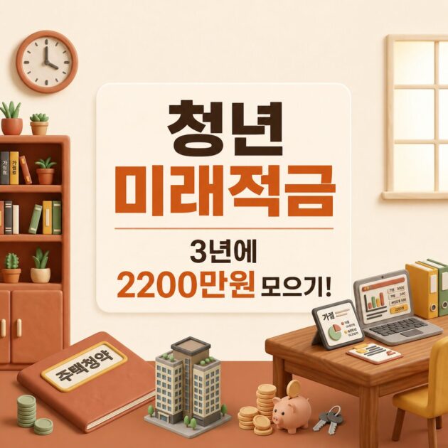 3년에 2200만원 모으는 청년미래적금(2026년 6월출시)