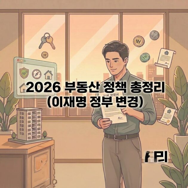 이재명 정부 부동산 정책 총정리 (2026년 4월 기준)