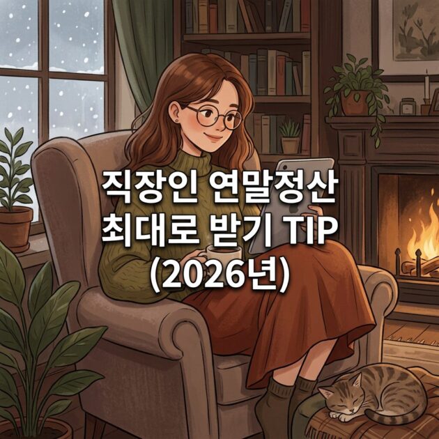 직장인 최대 절세 팁!(연말정산최대로 받기)