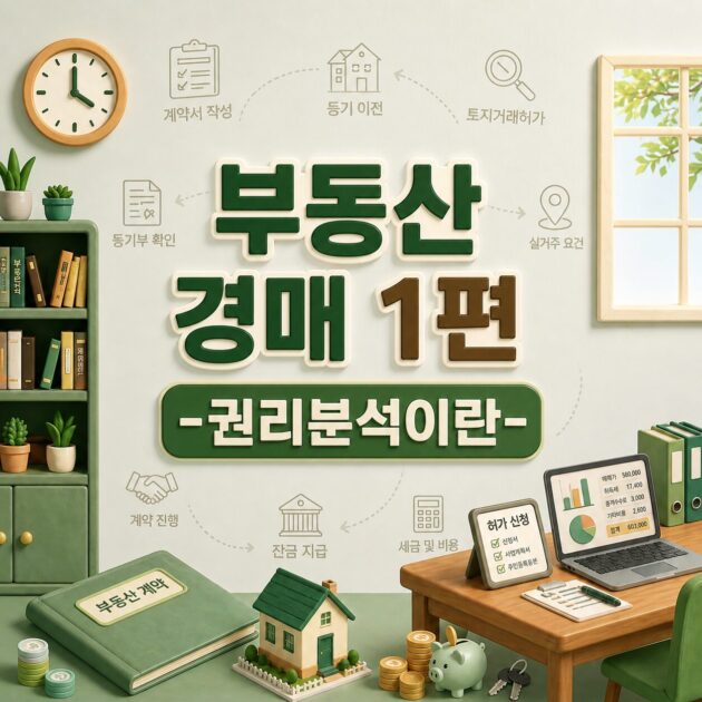 부동산 경매 권리분석이란 무엇인가