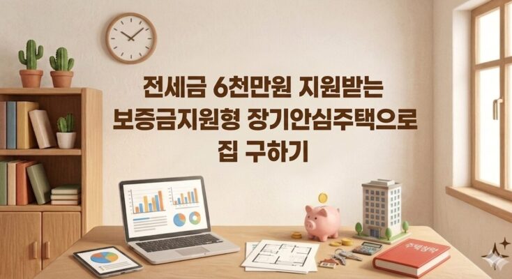 전세금 6천만원 지원받는 보증금지원형 장기안심주택으로 집 구하기