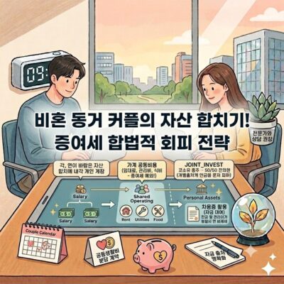 비혼커플 차용증 작성해야하는 이유